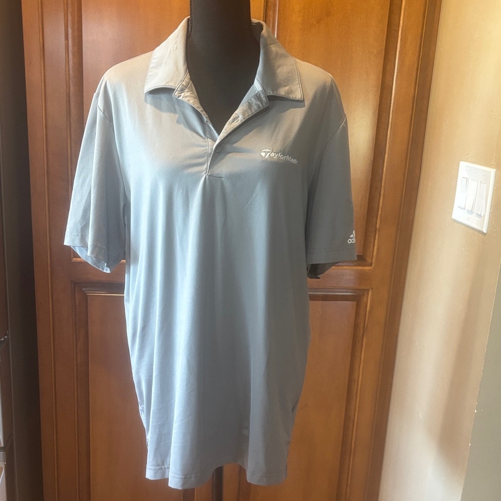 TaylorMade Light Blue Men's Polo Shirt